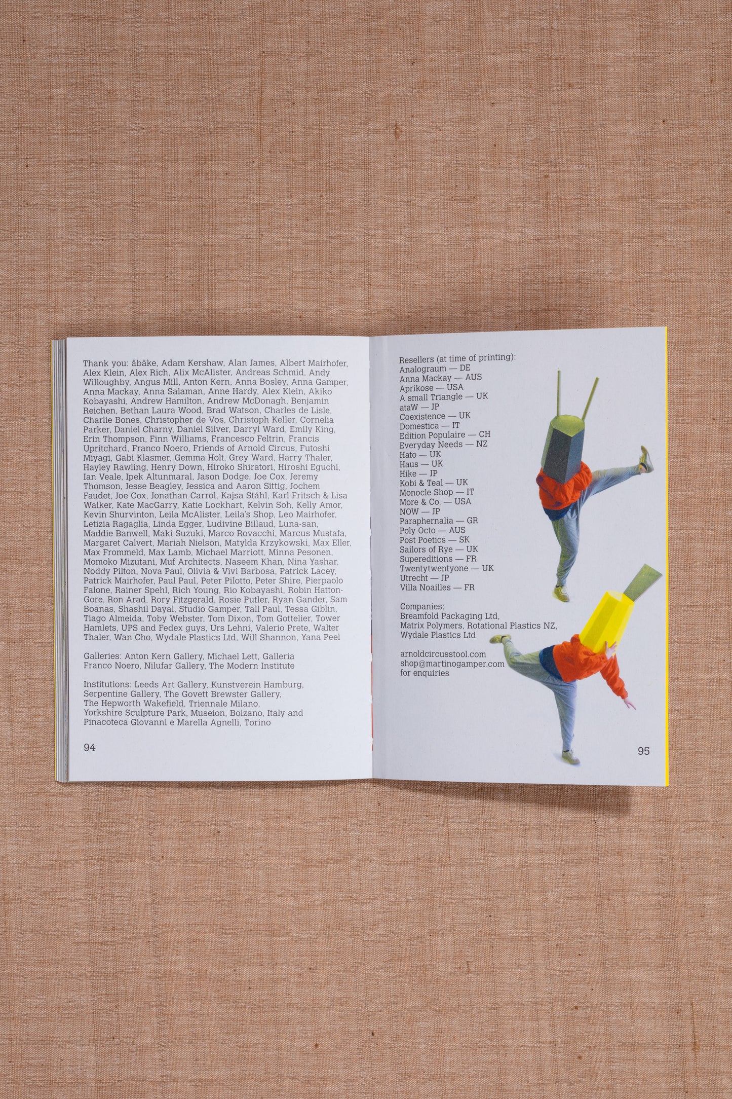 The Arnold Circus Stool Book