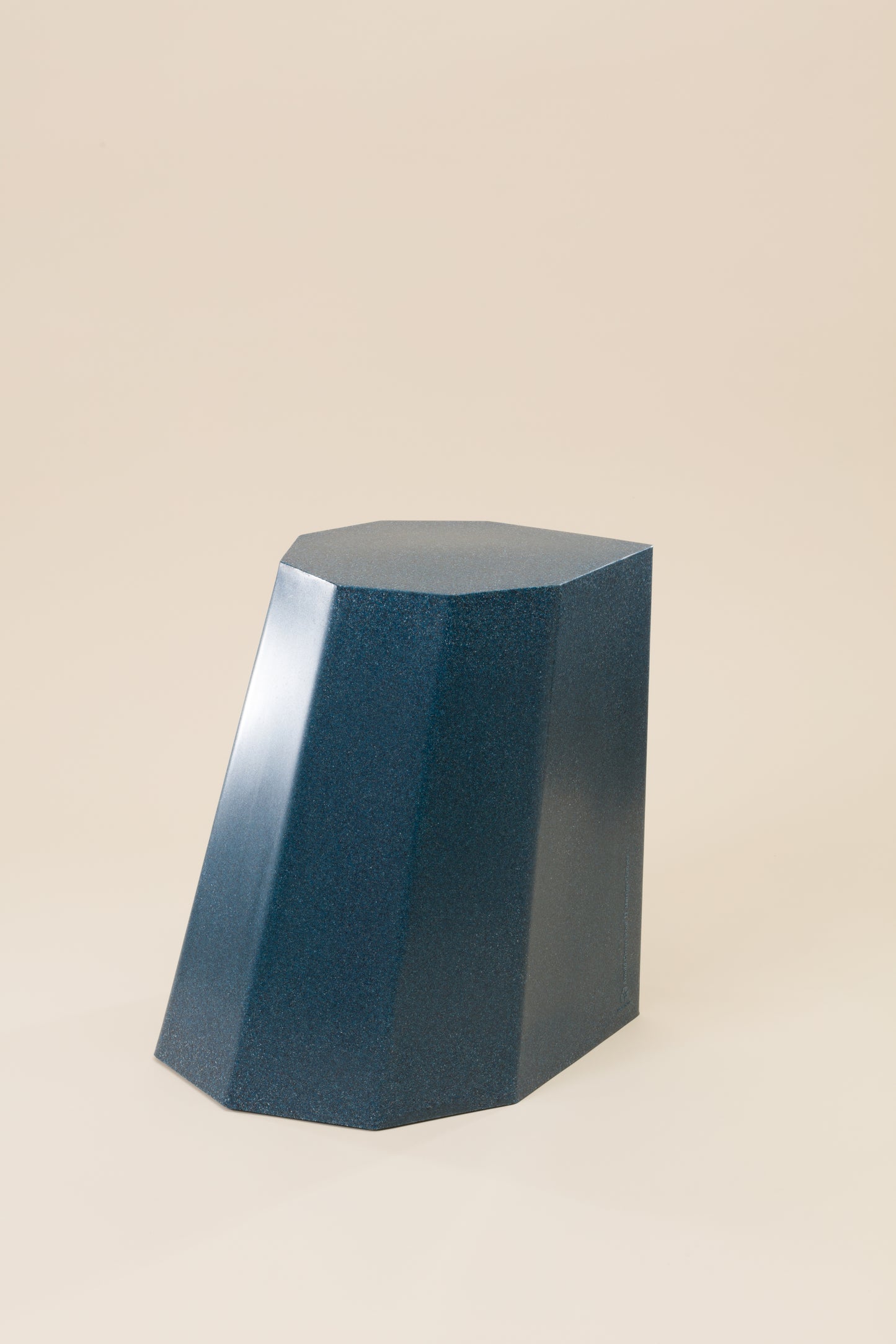 Arnold Circus Stool - Blue Mottle