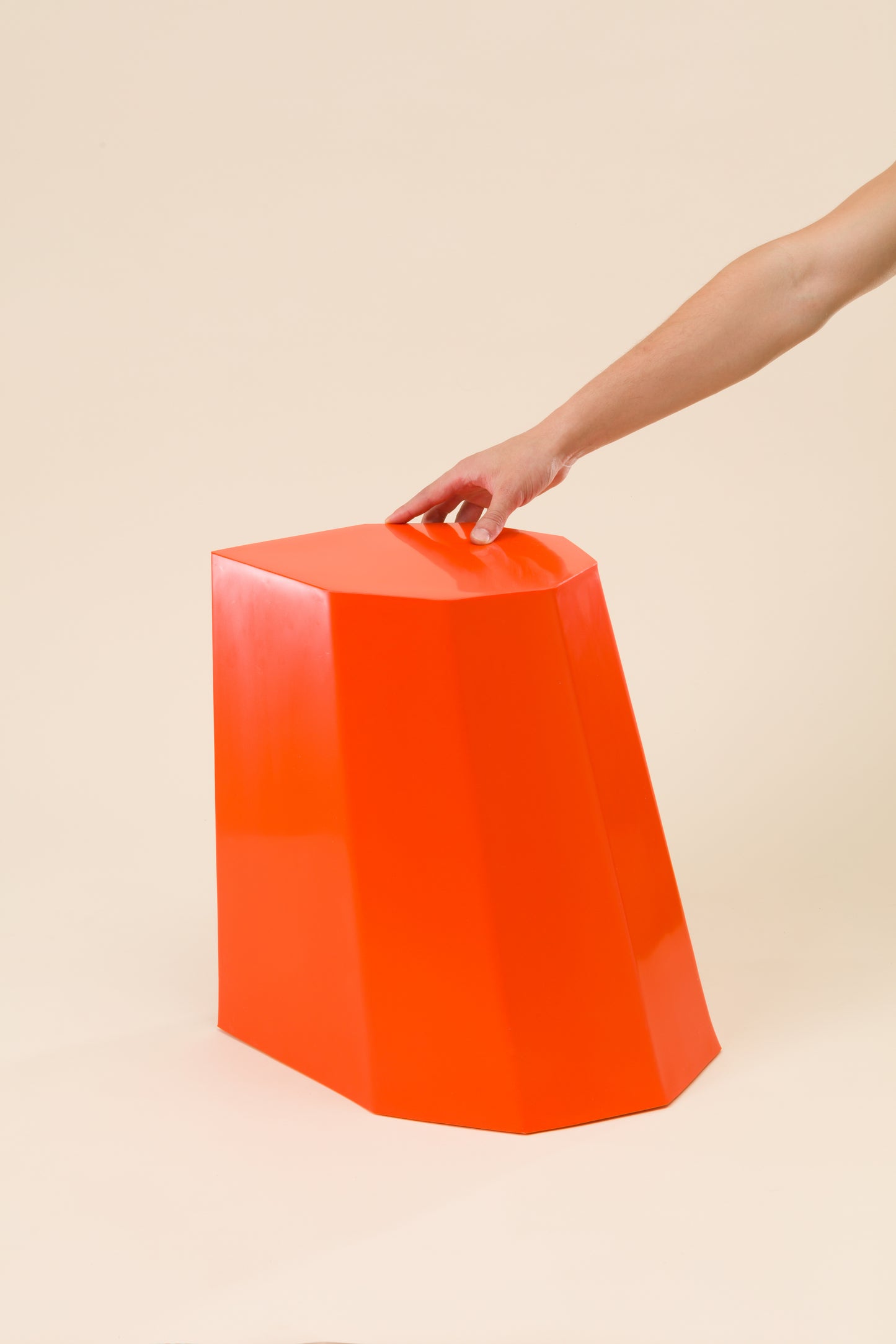 Arnold Circus Stool - Orange