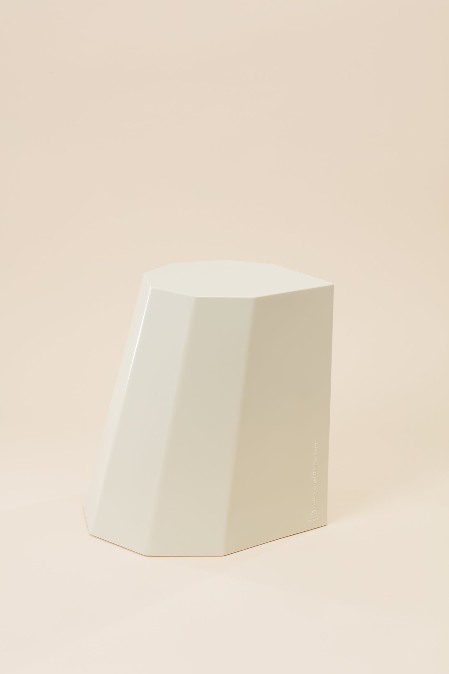 Arnold Circus Stool - White Ivory