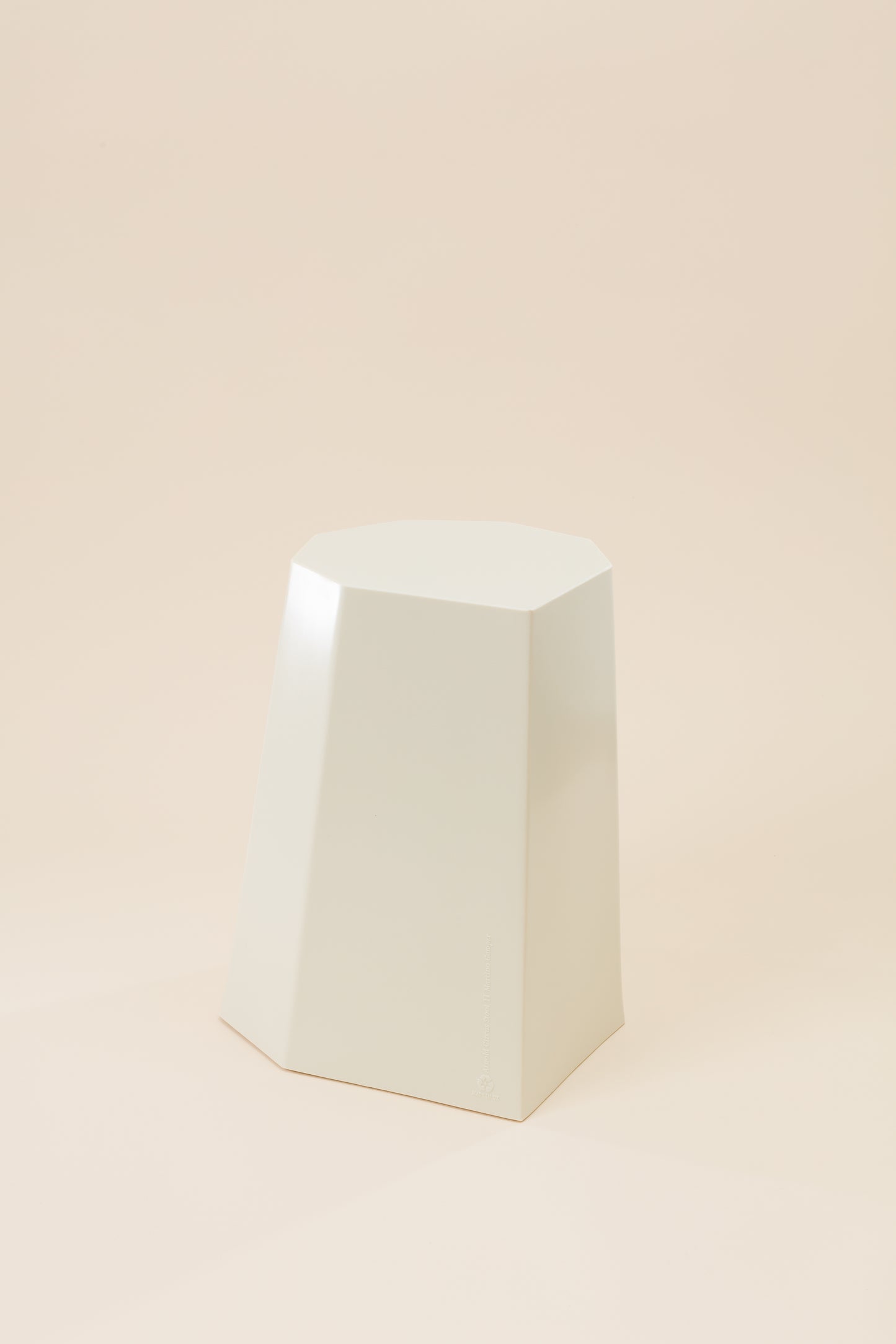 Arnold Circus Stool - White Ivory