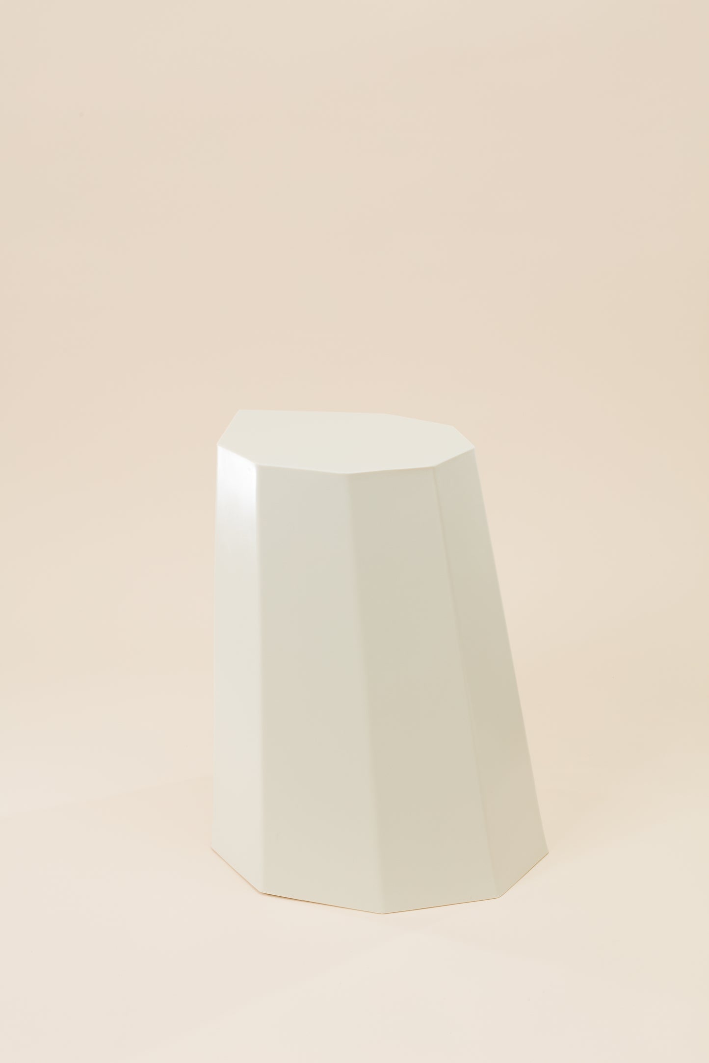Arnold Circus Stool - White Ivory