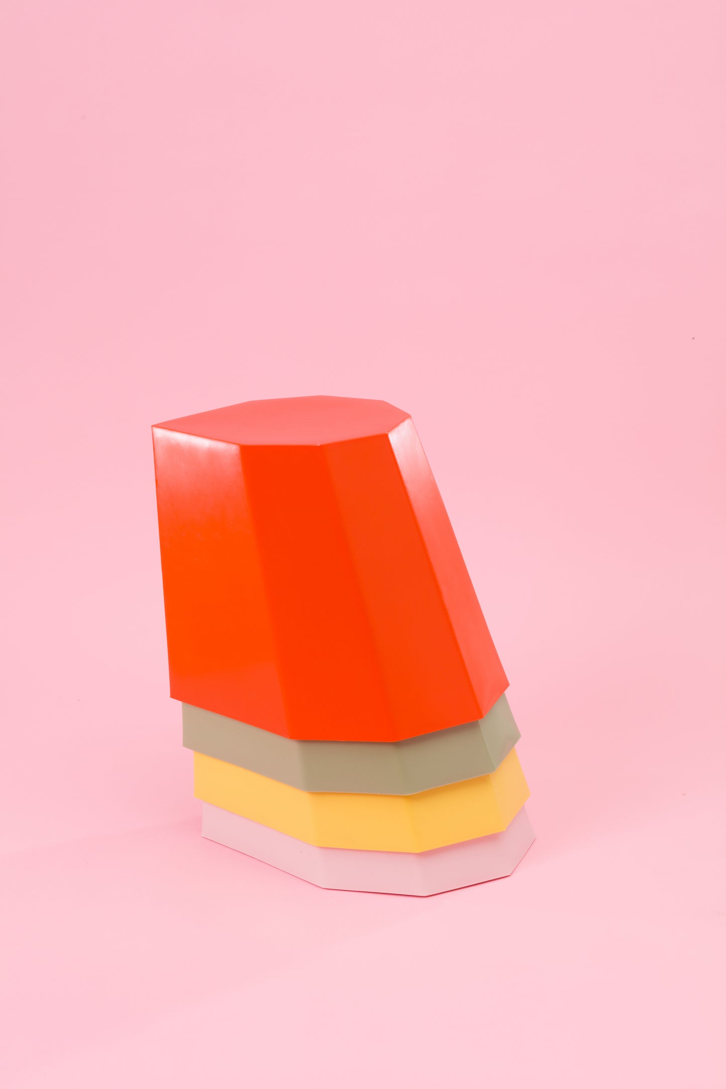 Arnoldino Stool - Orange