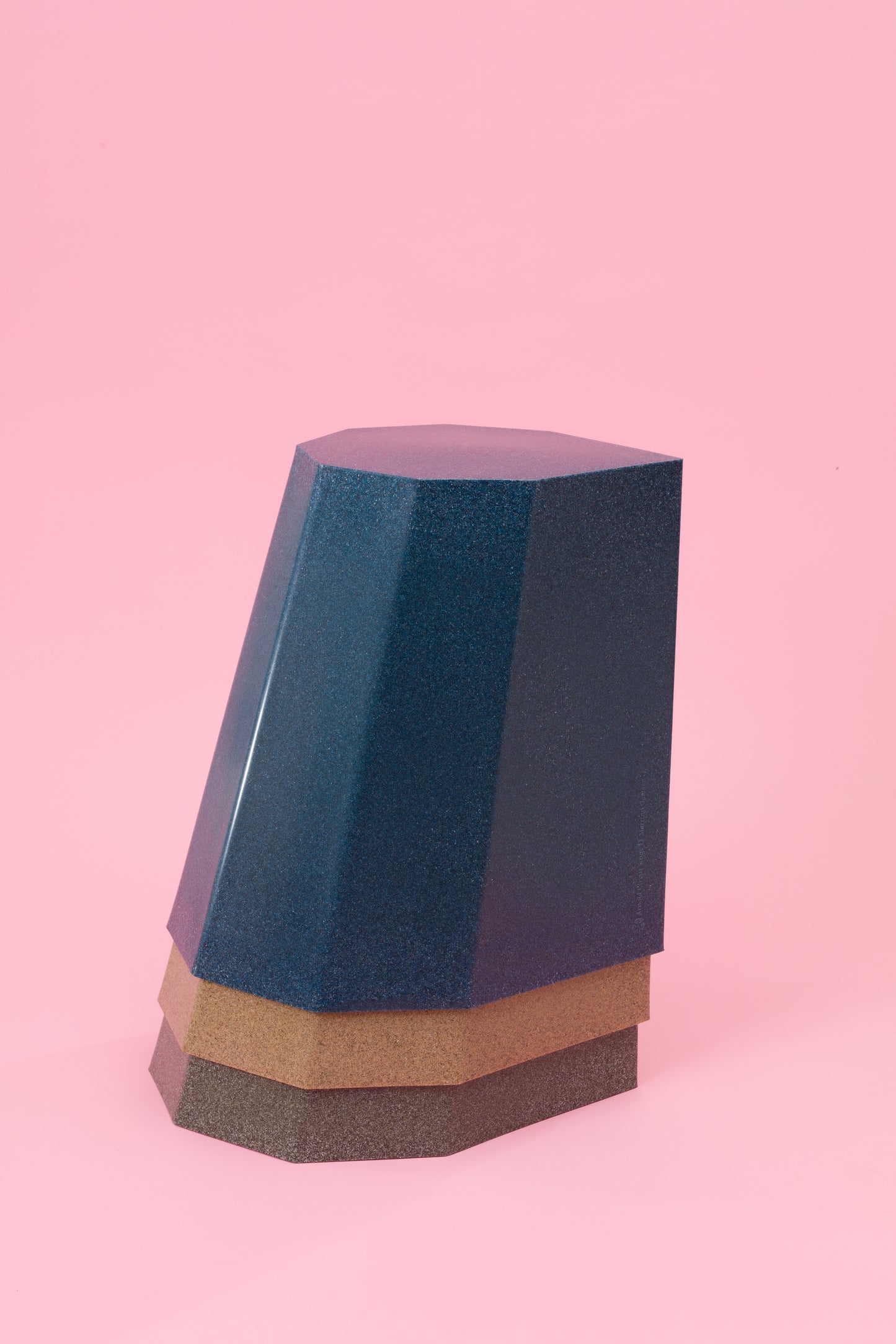 Arnold Circus Stool - Blue Mottle