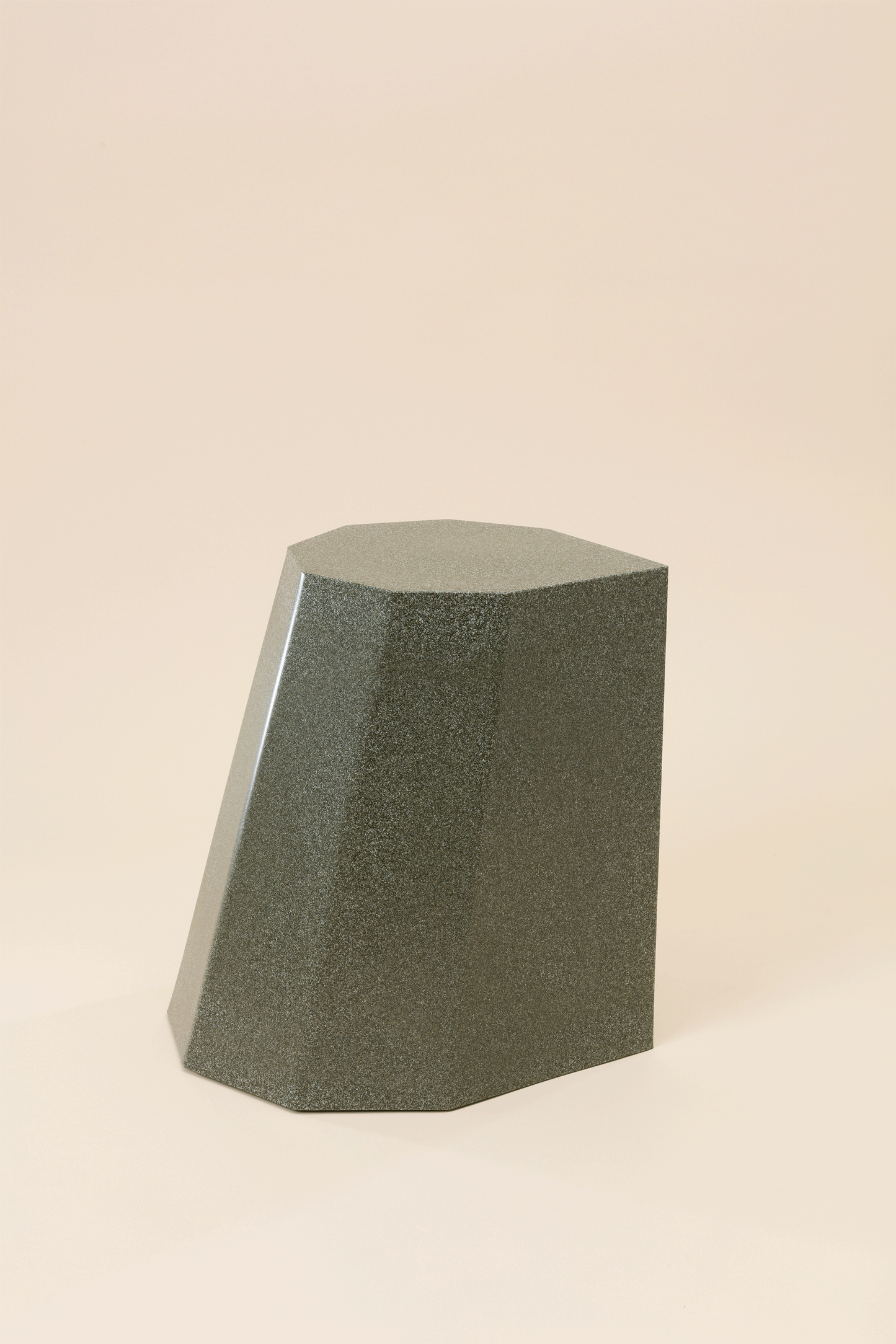 Arnold Circus Stool - Grey Marble