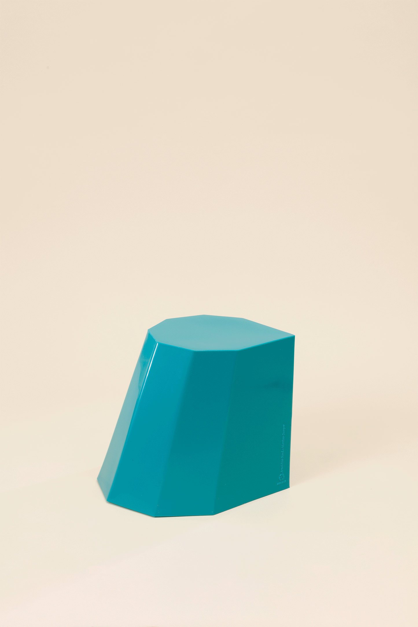 Arnoldino Stool - Turquoise