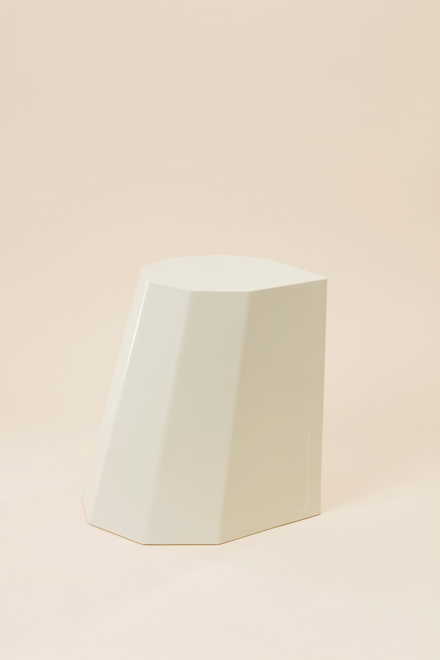 Arnold Circus Stool - White Ivory