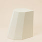 Arnold Circus Stool, White Ivory