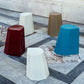 Arnold Circus Stool, White Ivory