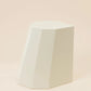 Arnold Circus Stool, White Ivory