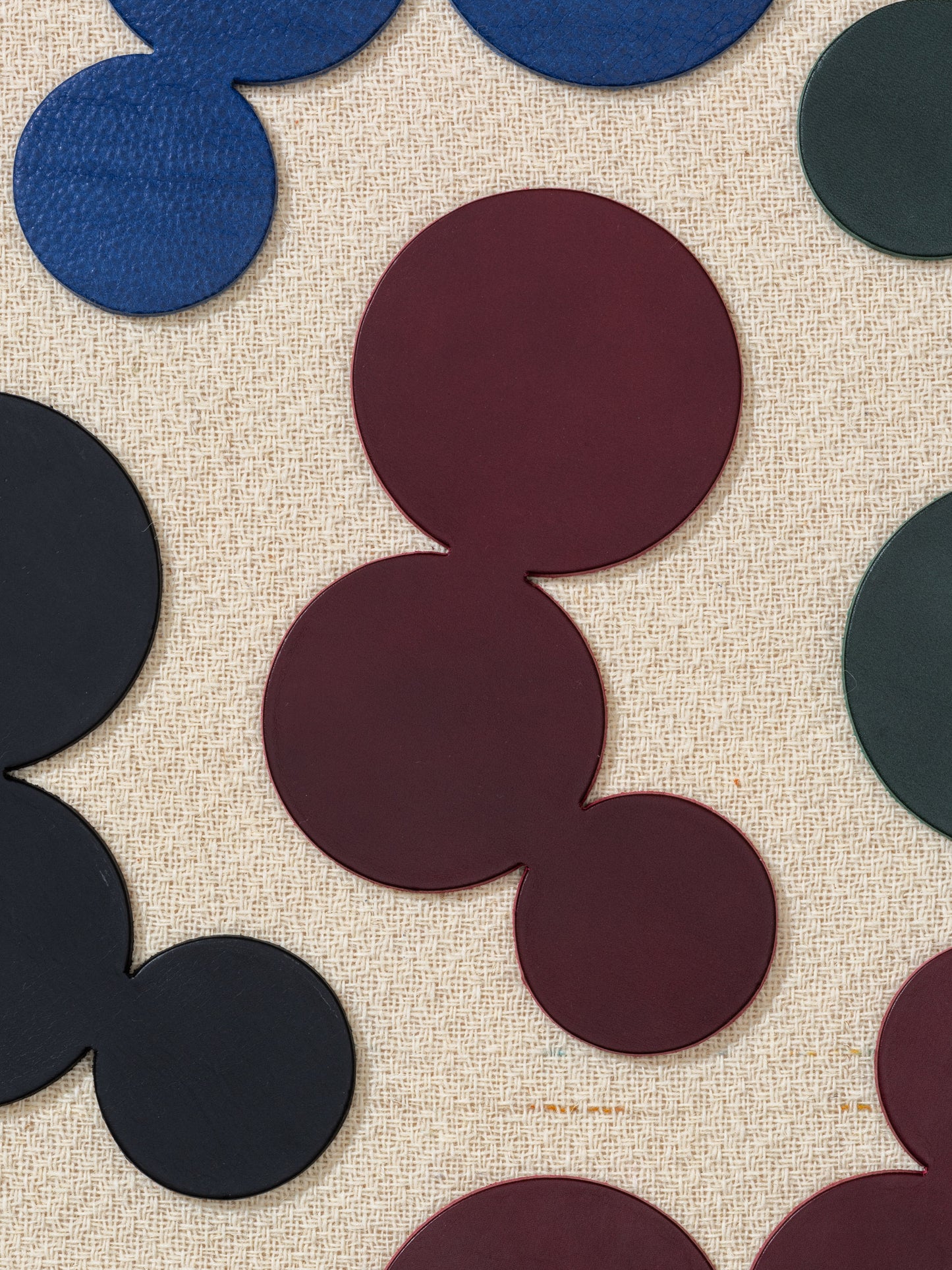 In Vino Veritas Coaster - Maroon