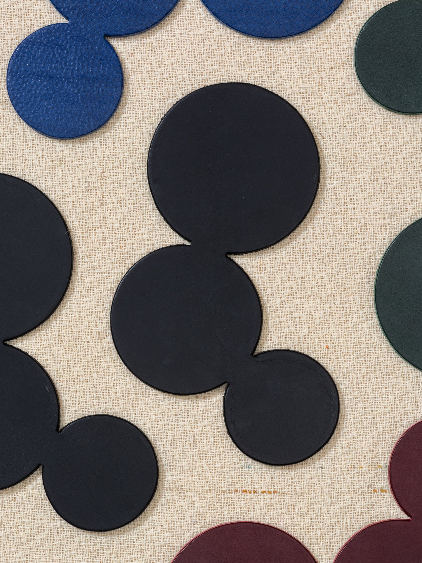 In Vino Veritas Coaster - Black