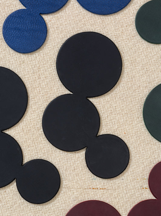 In Vino Veritas Coaster - Black
