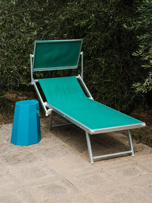 Arnold Circus Stool, Turquoise
