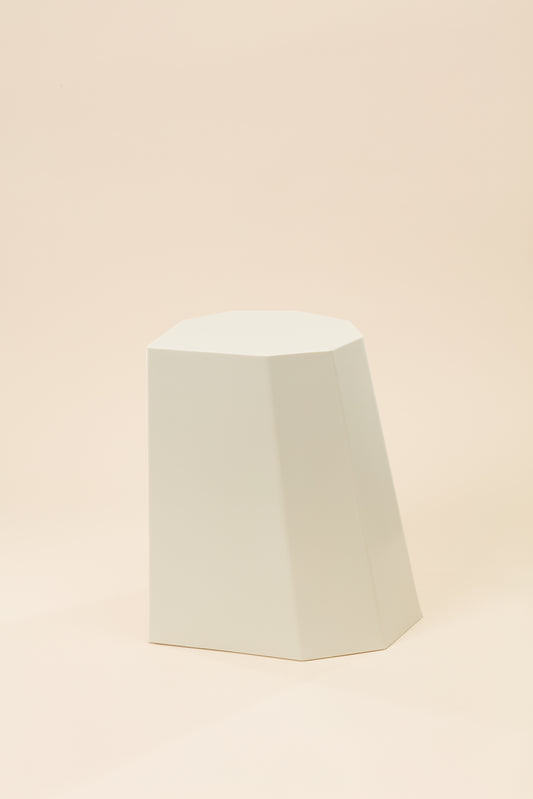Arnold Circus Stool - White Ivory